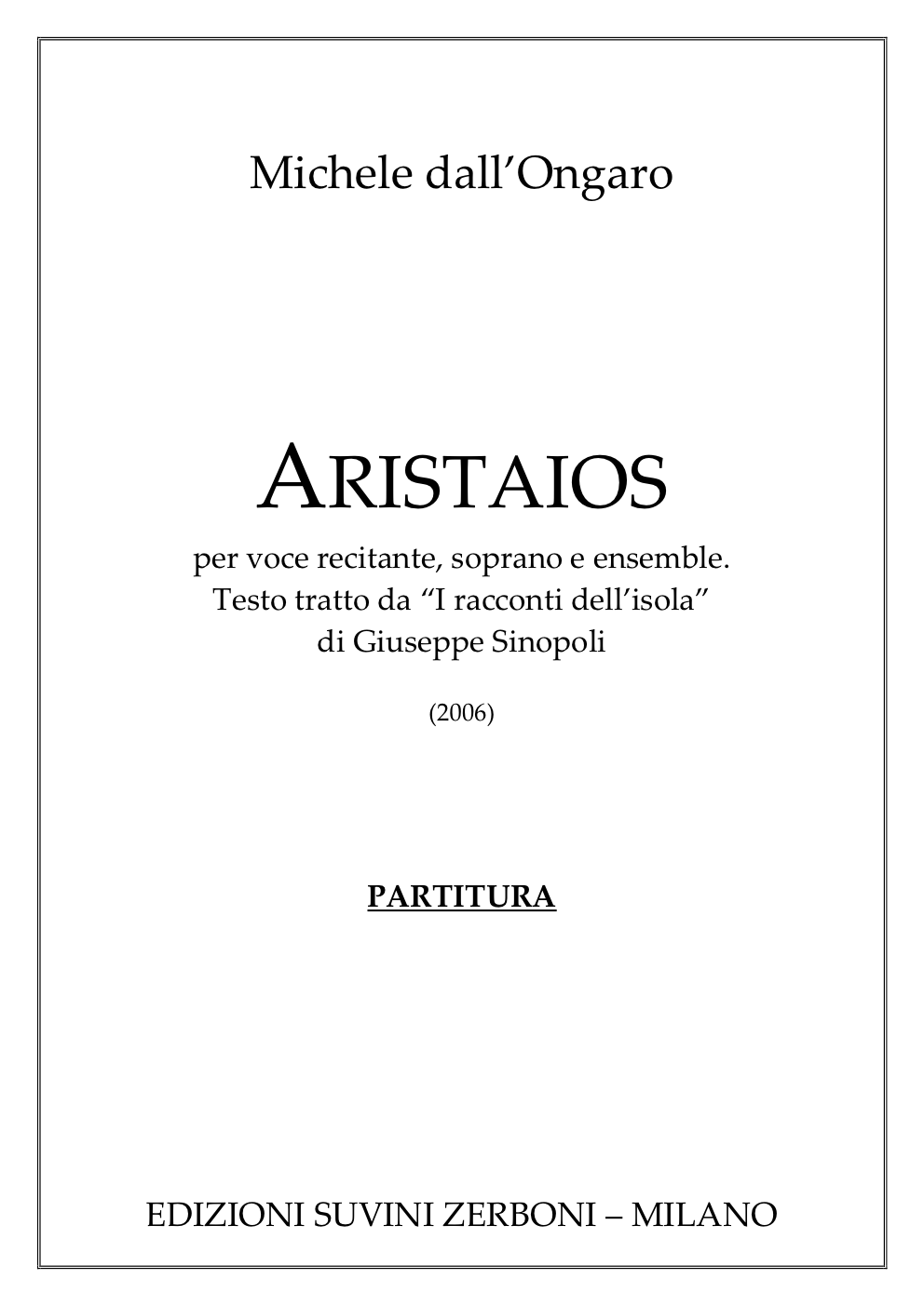 Aristaios_Dall Ongaro 90